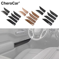 4/6 Door Armrest Panel  Side Decor Trim Cover For Chevy Silverado GMC-SIERRA 19+