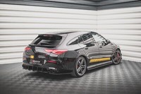 Maxton Design Seitenschweller Ansatz (Paar) Passend FüR Mercedes-Amg CLA 35 / 45