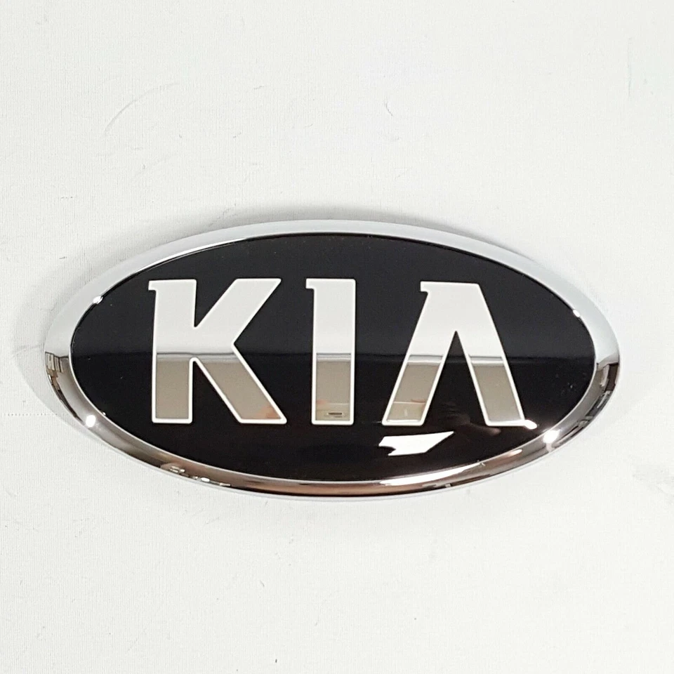 Rejilla delantera genuina 863533W500 logotipo KIA emblema insignia para Kia Sportage 2013-2015 Foto 4 de 4