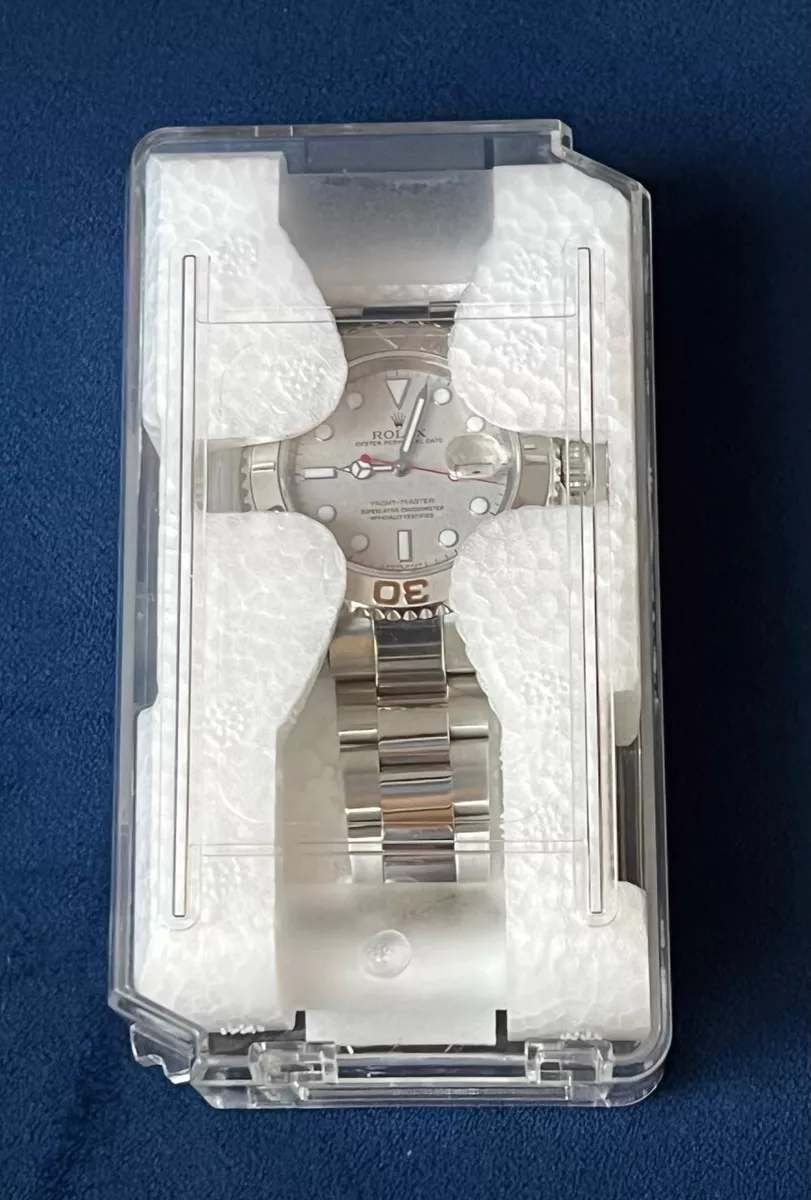 Rolex RSC style watch coffin case shipping box plastic storage