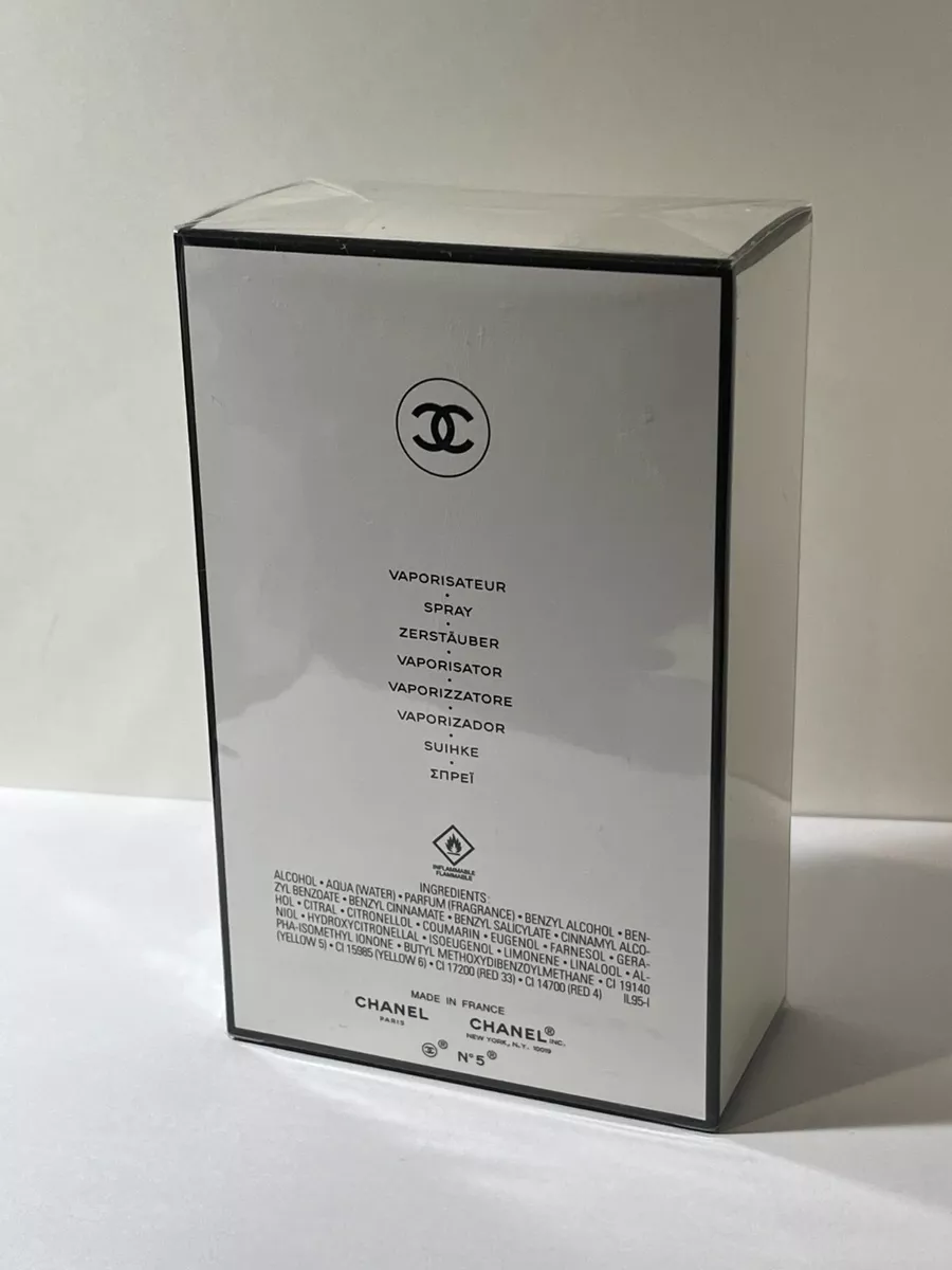 CHANEL No 5 Eau de Parfum Spray 6.8 oz / 200 ml NEW In BOX SEALED