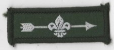 1970 Cloth Scouts Gugides GREEN Bdr. [INT355]