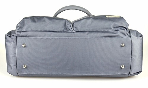 SKIP HOP 'Chelsea Downtown' Blue Polyester Diaper Satchel - Picture 4 of 5
