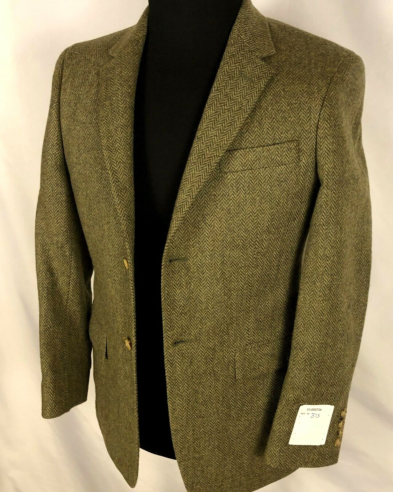 BUTTONS TWEED BLAZER SPORT COAT JACKET 