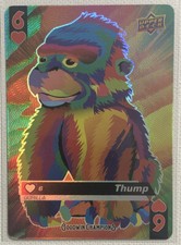 2021 Upper Deck Goodwin Champions Playing Cards Insert Card Thump 6 Hearts