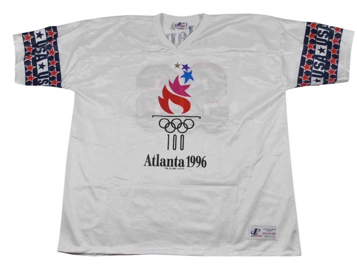ウェア vintage 1996 ATRANTA  OLYMPIC uniform dv Vintage Starter 1996 Atlanta Olympics Pullover Windbreaker