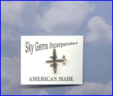 B-26 Bomber Lapel Pin Airplane Aircraft Aviatrix Made in the USA