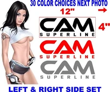 CAM SUPERLINE SUPER LINE TRAILER DECALS 30 color choices