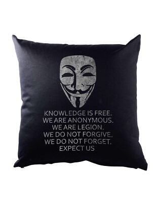 Knowledge Is Free Dekokissen Guy We Are Fawkes Anonymous Computer Science
