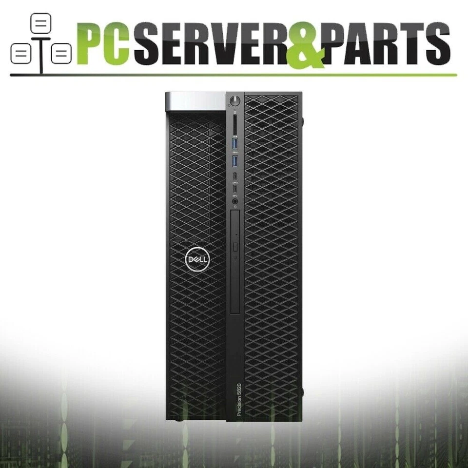 Dell Precision T5820 6-Core 3.70GHz W-2135 8GB 512GB SSD+2TB NVS 310 Win10 - Image 3 of 4