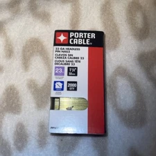 PORTER CABLE PPN23125 1-1/4" Pin Nails 23GA (2000 per Pack)