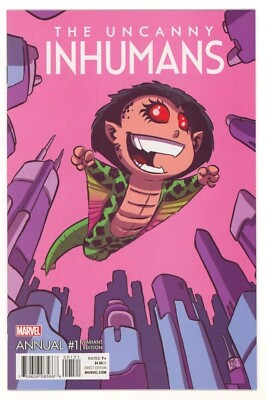 Marvel Comics UNCANNY INHUMANS ANNUAL #1 SKOTTIE YOUNG Variant Cover