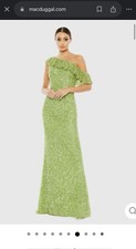 Key Lime mac duggal dress 16 NWT Retail $395