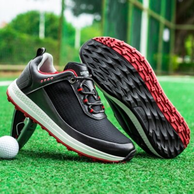 Men's Golf Shoes Breathable Golf Sneakers Outdoor Comfortable Walking Shoes 