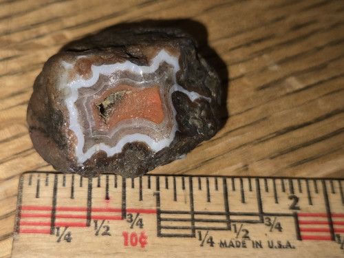 Fairburn Agate Rock Gem Stone Mineral 31 grams solid agate with cool face