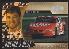 2000 Upper Deck Tributes Tony Stewart #TS25 Tony Stewart Joe Gibbs Racing