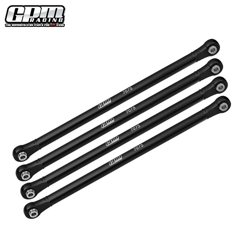 GPM Aluminum 7075 Upper Link Bar Set For LOSI 1/8 LMT Solid Axle Monster Truck - Image 2 of 4
