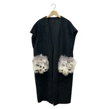 Jean-Louis Scherrer Long Gilet Ladies Damage Details・Hem: Sloth Armhole: Frayed