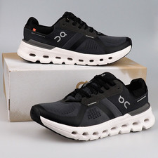 On Cloudrunner 2 Sneakers in Eclipse/Black Women's Running Shoes Size 6-9.5
