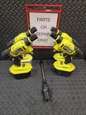 LOT OF 4 Ryobi ONE 18V EZClean 600psi RY121850VNM PARTS OR REPAIR ONLY READ 0171