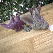 Articulated Dragon 3D Printed Flexi Fidget Desk Toy Fantasy Gift