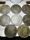 New ListingLot of 8 Morgan Silver Dollars -  MS/BU - 1881-S, 1899-O, 1879-S - High Luster