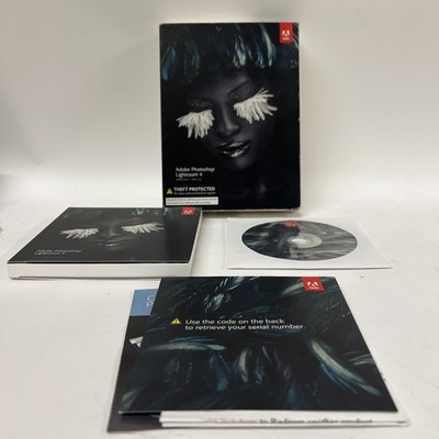 Adobe Photoshop Lightroom 4 Mac DVD Complete w/ Serial LR4 Retail Box