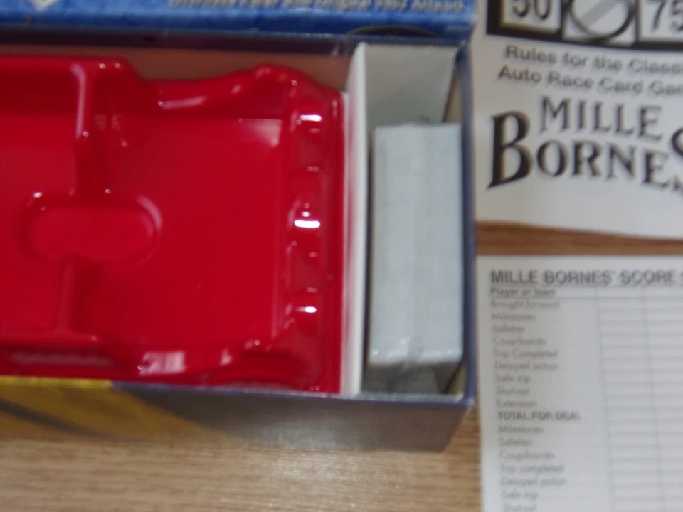 2003 Mille Bornes Classic Auto Race Card Game Collector's Edition Cards Sealed - Image 2 of 3