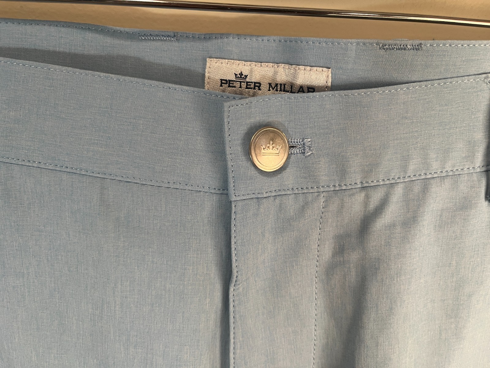 Peter Millar Men's solid light blue performance G… - image 4