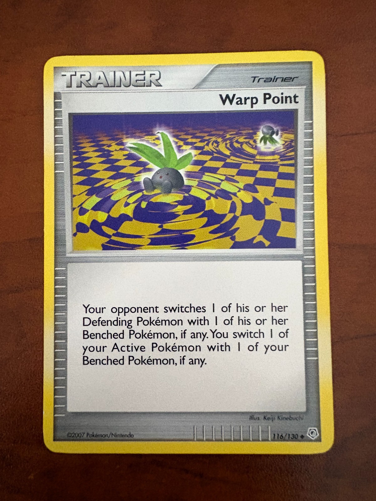 Pokemon Diamond & Pearl 116/130 Uncommon Card - Warp Point