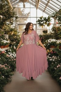 sachin and babi light blue dress Turkish Evening Dress main image 1