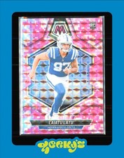 2024 Panini Mosaic #315 LAIATU LATU 'PINK CAMO' PRIZM RC! COLTS