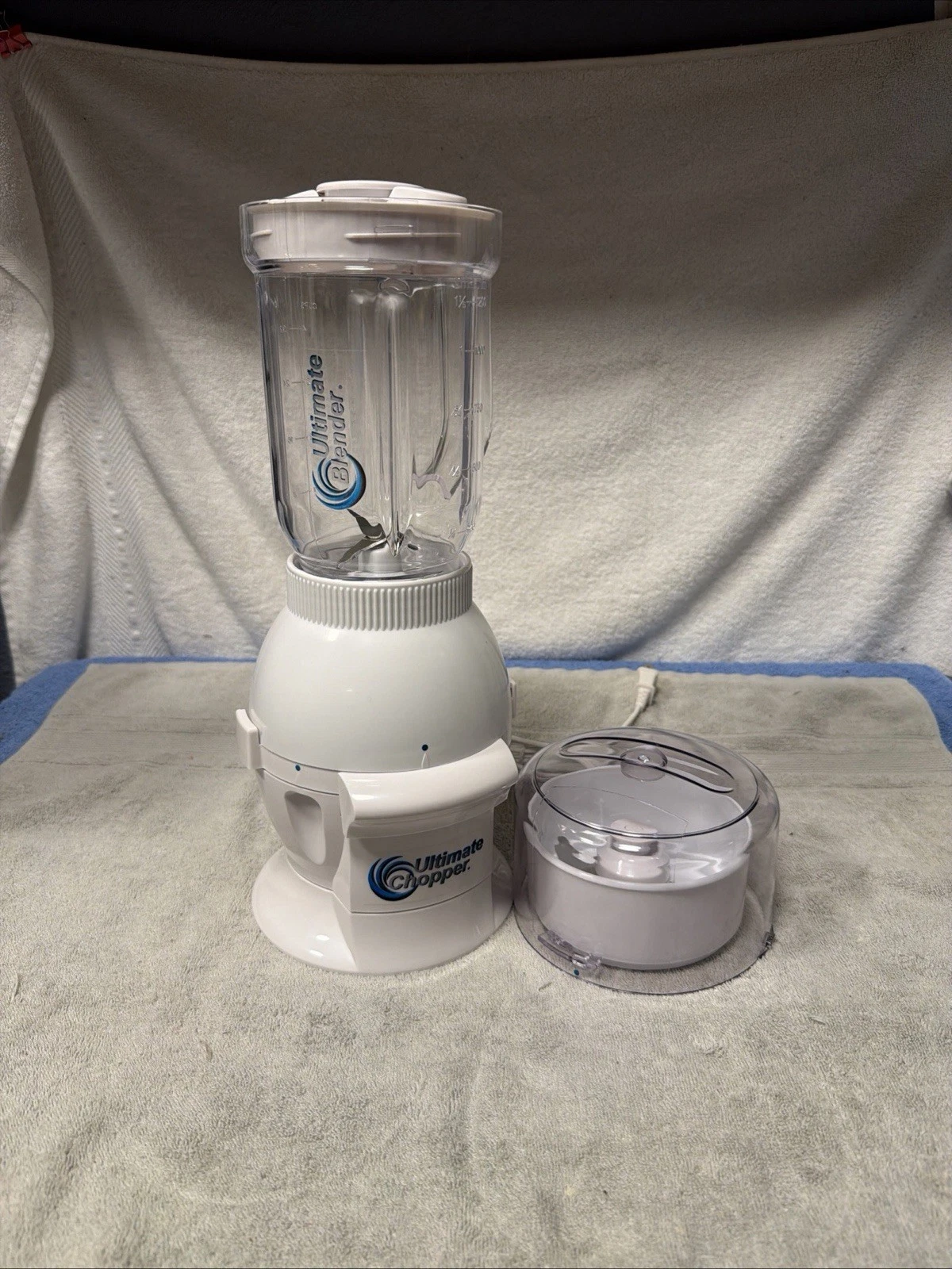 Bundle Ultimate Chopper & Ultimate Blender High Power Combo Chef Tony 750W
Opens in a new window or
