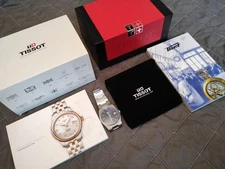 Tissot PRX Powermatic 80 Stainless Steel Men's Watch Blue Dial Used