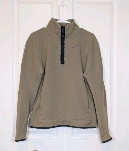 Nike Sportswear Tech Fleece 1/4 Quarter Zip Pullover Medium Olive Men's Size S