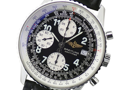 Breitling Old Navitimer A13322 1999 Year with Box and  Used