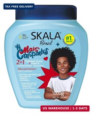 SKALA Mais Crespinhos 2 in 1 Treatment Cream Leave In Conditioner for Coily