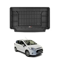 Omac Gummi Kofferraumwanne FüR Ford B-Max 2012-2017 TPE Laderaumwanne Schwarz