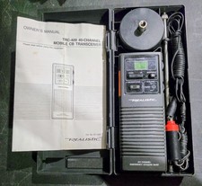 Realistic 40 Channel Mobile Emergency CB Radio TRC-409 in Case (RF828)