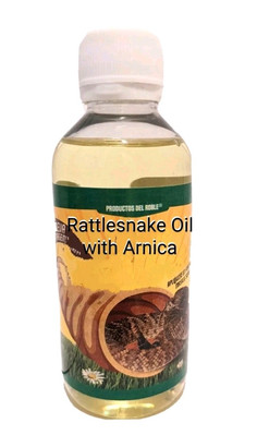 1X Viper Oil with Arnica Massage Aromatherapy Aceite de Vibora con Arnica 120ml