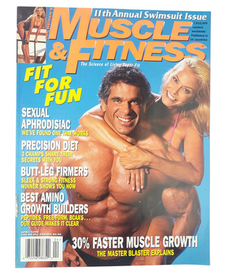 Muscle & Fitness April 1996 11th Annual Swimsuit Issue Lou Ferrigno Magazine