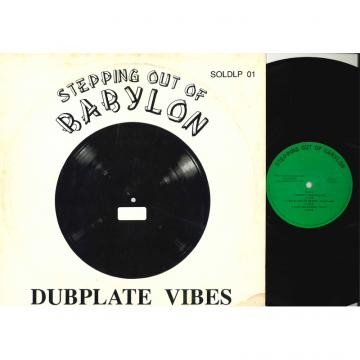 英LP Dubplate Vibes Crew Stepping Out Of Babylon SOLDLP001 Solardub Records /00250 LP DUBPLATE VIBES CREW Stepping Out Of Baby SOLDLP001