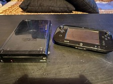 Nintendo Wii U Konsole mit Gamepad schwarz