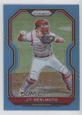 2021 Panini Prizm Tier III Carolina Blue Prizm JT Realmuto #214 10ou