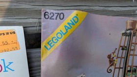 1989 LegoLand #6270 Lego Forbidden Island Pirates Instructions & Idea Book # 250