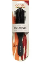 Cantu Detangle Sturdy Wash Day Brush, Longer Bristles, More Reach, Non Slip Grip