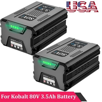 80V for Kobalt 80 Volt Max 3.5Ah Lithium-ion Battery KB380-06 KB680-06 KB2580-06