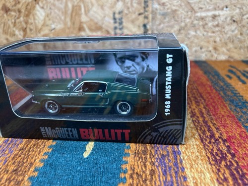 1968 Mustang GT Steve McQueen "Bullitt" 1:43 New In Box - Picture 2 of 8