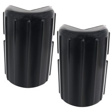 Swess Dock Corner Bumper Fender Boat Dock Protection Black