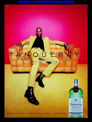 Tanqueray London Dry Gin 2000 Trade Print Magazine Ad Alcohol Poster ADVERT